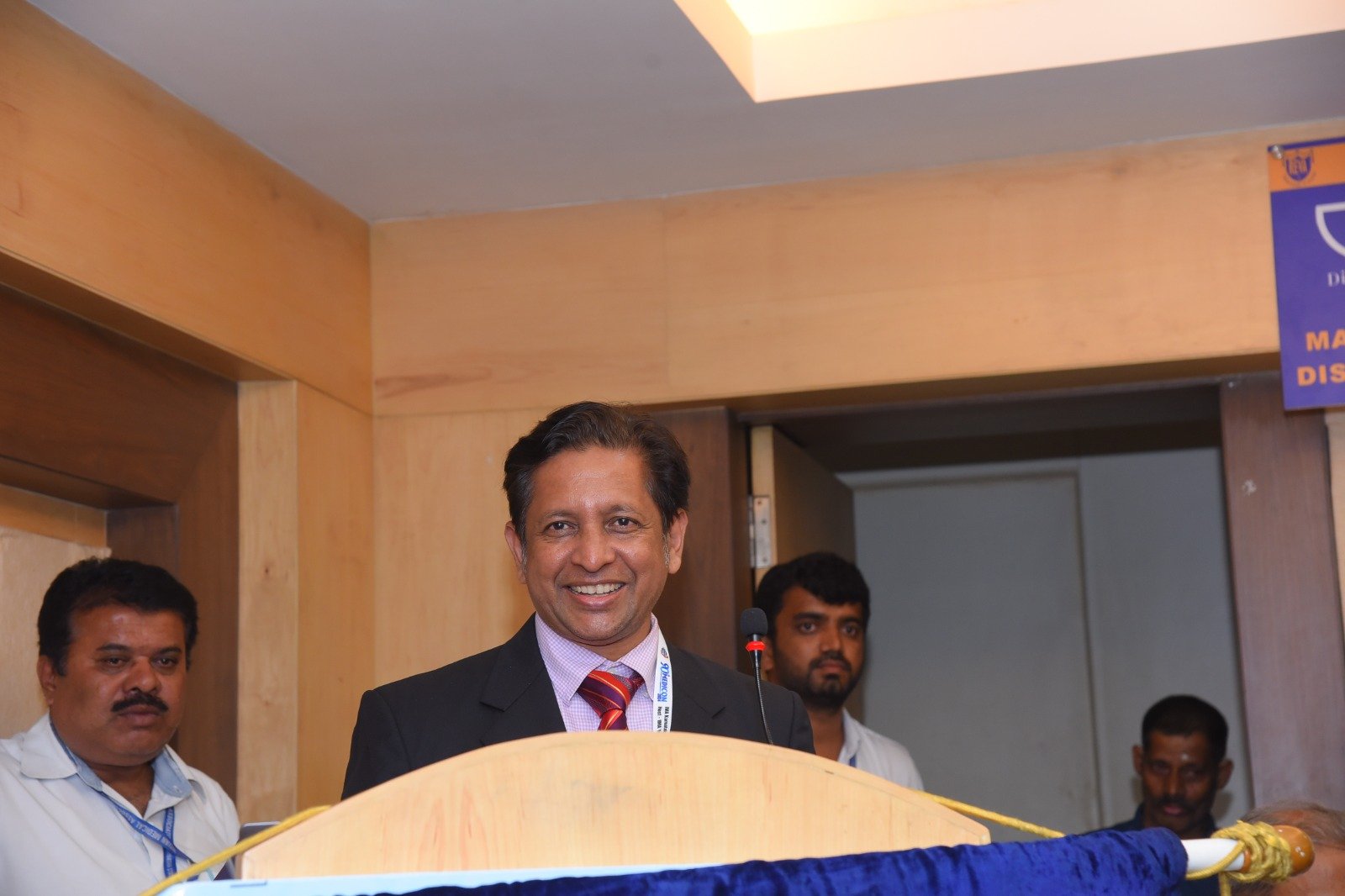 Dr. V. Suriraju performing advanced surgical urology procedures